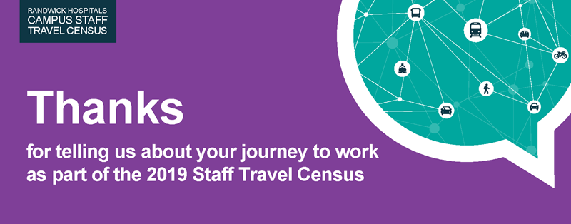 Thanks! Thanks for taking part in the 2019 Staff Travel Census